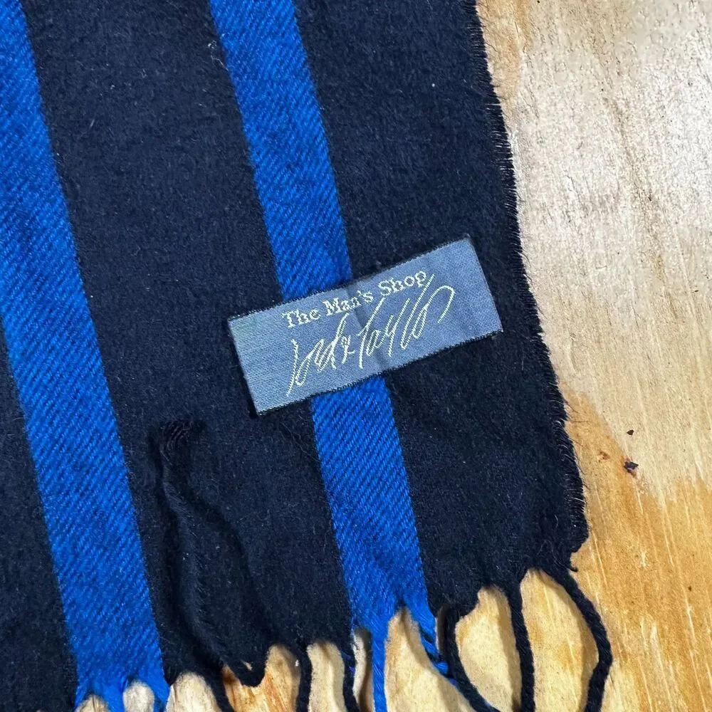 Vintage Lord & Taylor Striped Scarf - One Size